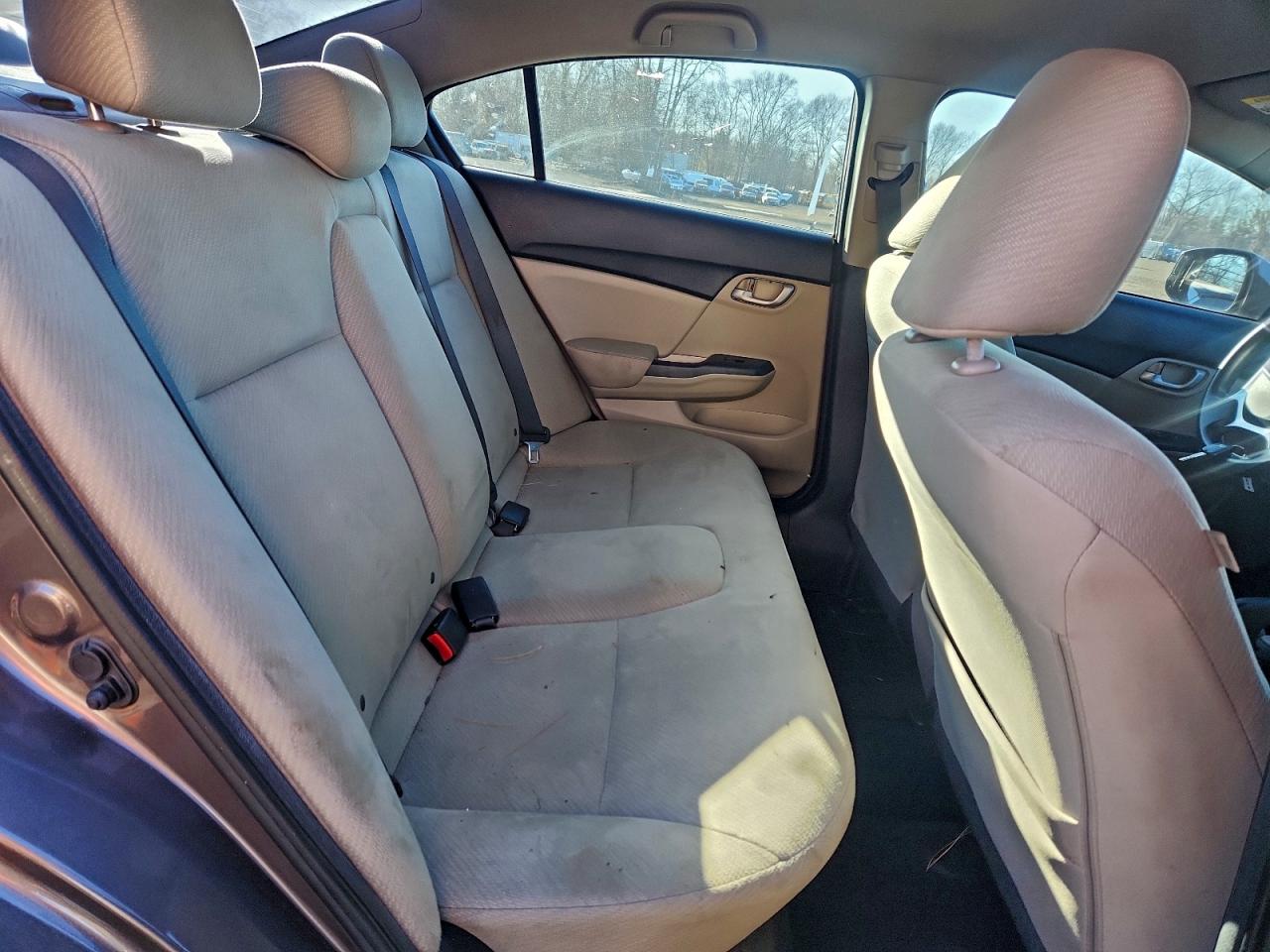 Lot #3315562801 2013 HONDA CIVIC LX