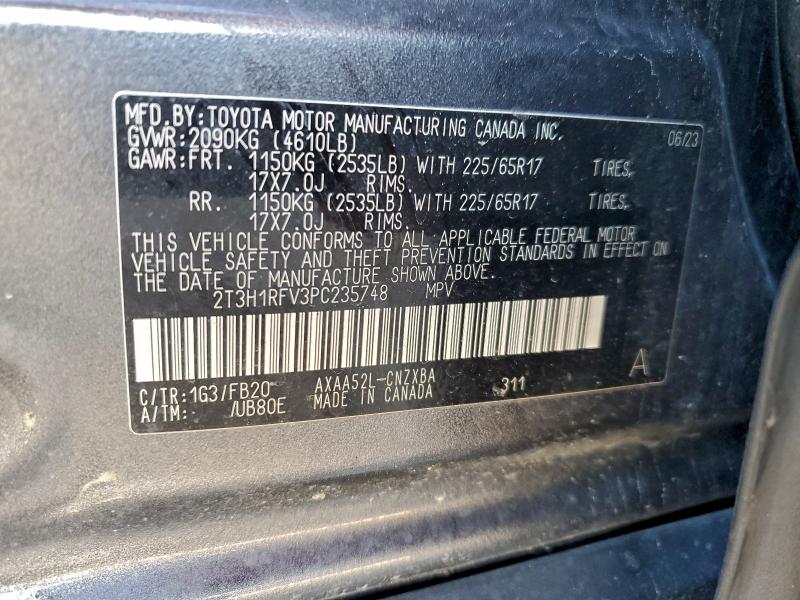 2023 TOYOTA RAV4 LE #3303867697