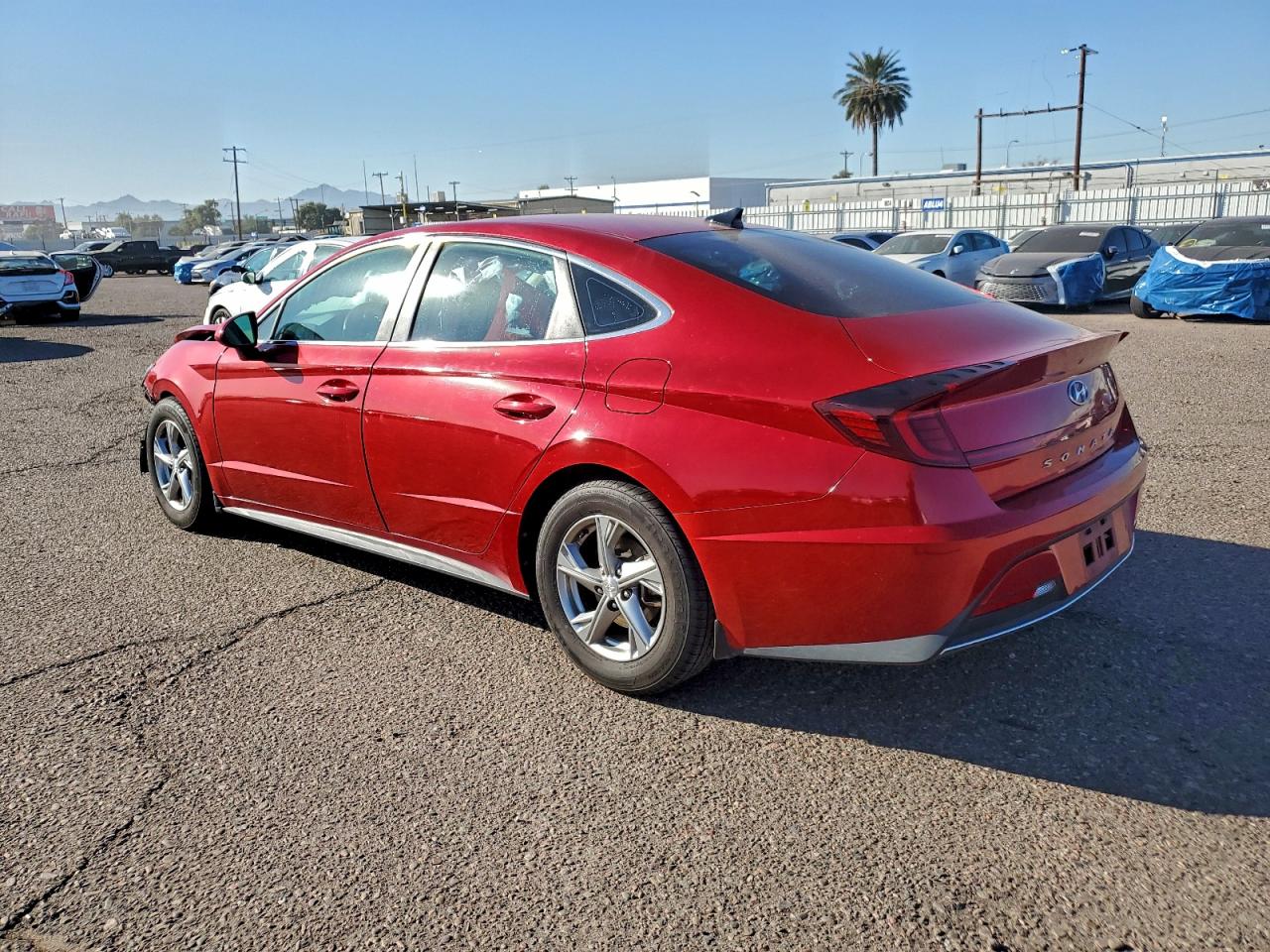 Lot #3318054369 2021 HYUNDAI SONATA SE