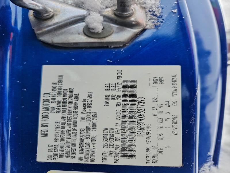 2017 FORD MUSTANG #3302896954