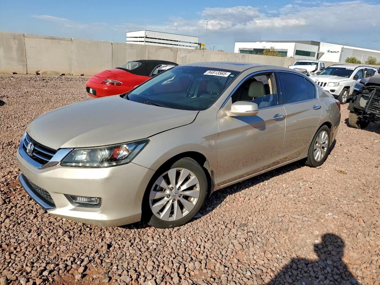 Lot #3309634079 2013 HONDA ACCORD EXL