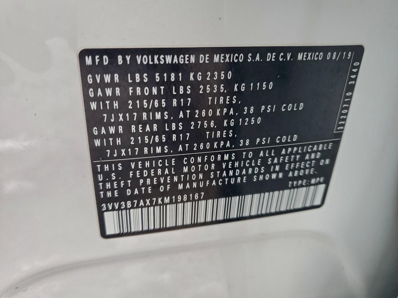 VOLKSWAGEN TIGUAN SE