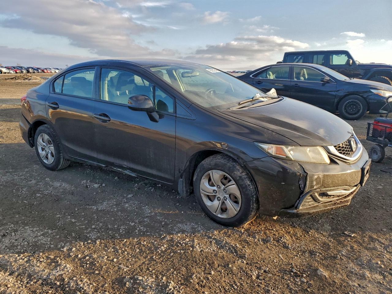Lot #3315689711 2013 HONDA CIVIC LX