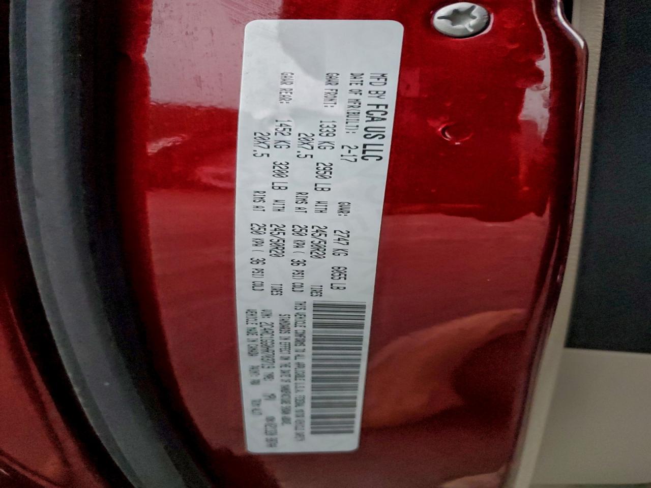 CHRYSLER PACIFICA LIMITED