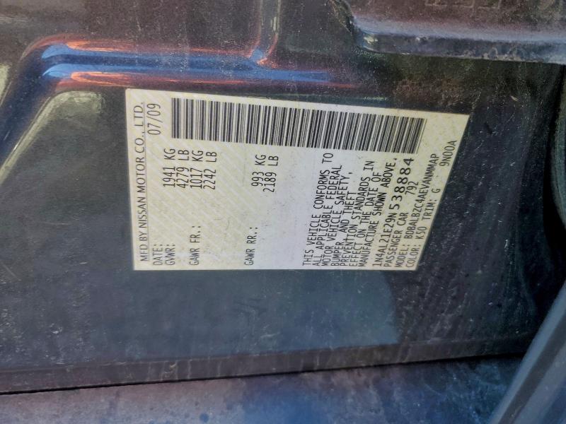 2009 NISSAN ALTIMA 2.5 #3312446632