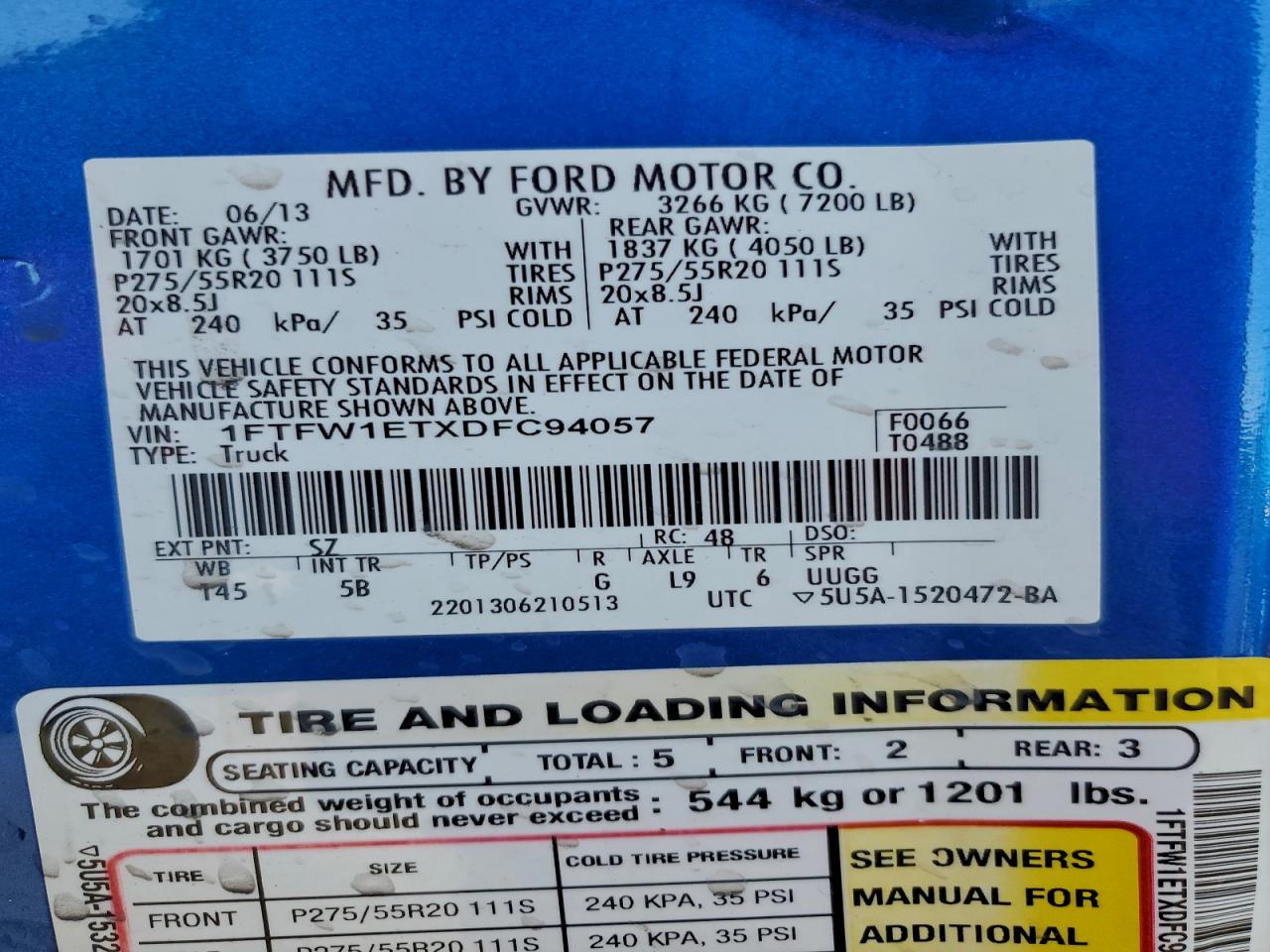 FORD F-150 SUPERCREW