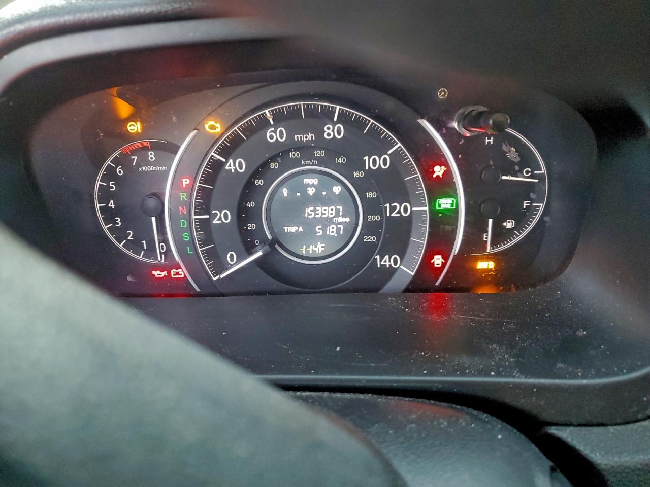 Lot #3315888127 2015 HONDA CR-V LX