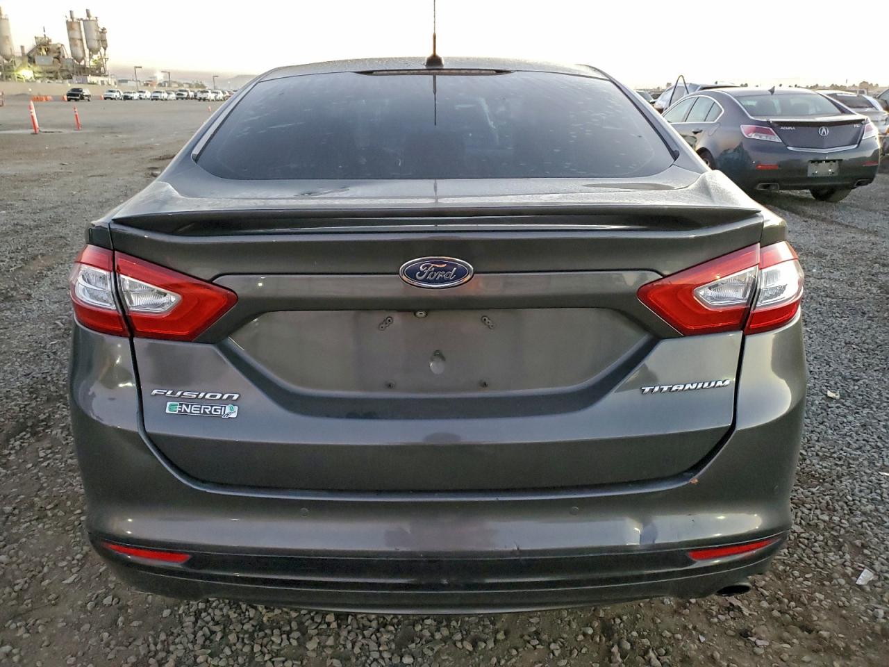 Lot #3315914082 2015 FORD FUSION TIT