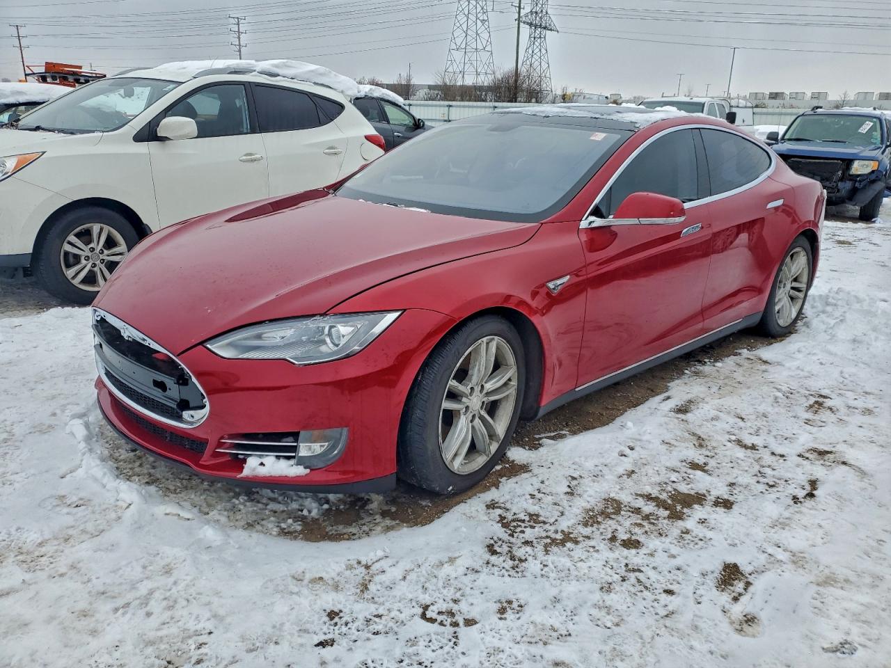 Lot #3310329969 2013 TESLA MODEL S