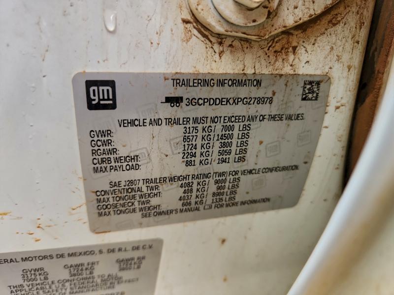 2023 CHEVROLET SILVERADO #3319086302