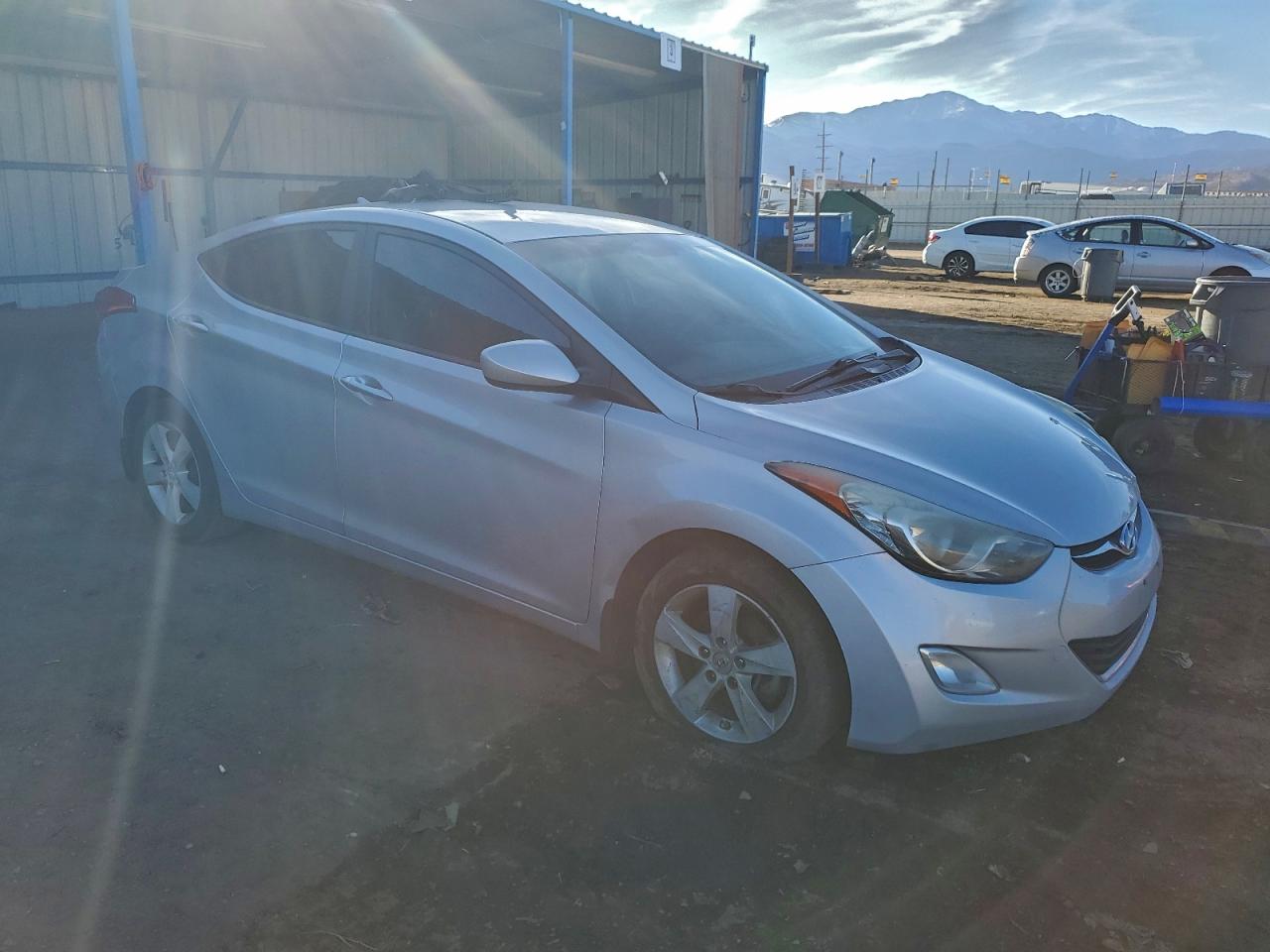 Lot #3315957085 2013 HYUNDAI ELANTRA GL