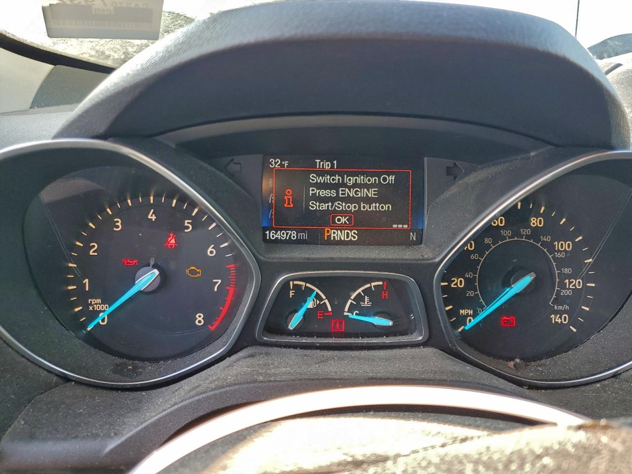 Lot #3317800129 2019 FORD ESCAPE SE