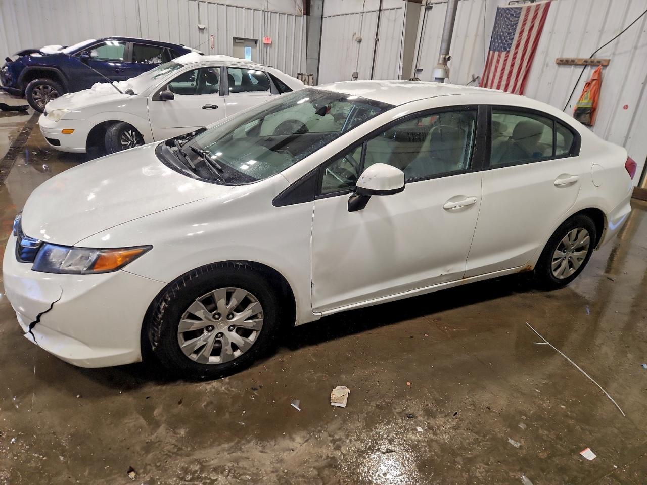 Lot #3311756782 2012 HONDA CIVIC LX