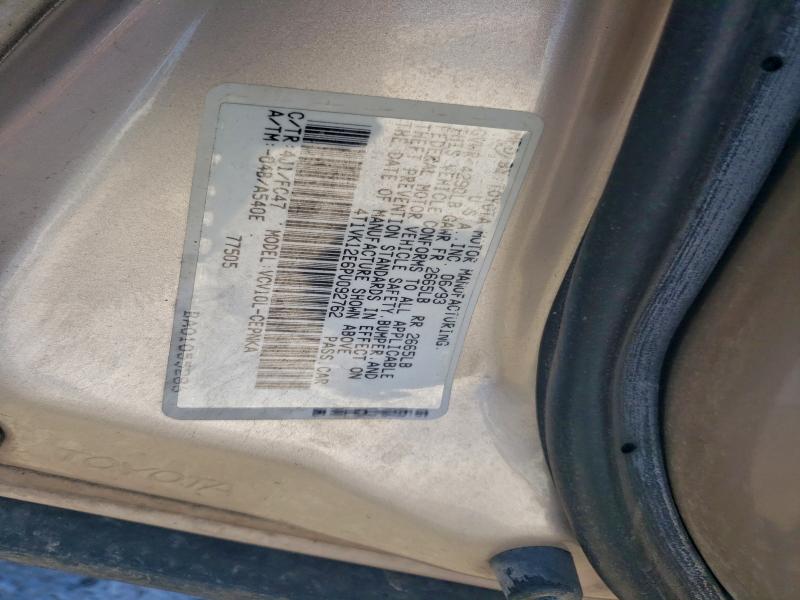 1993 TOYOTA CAMRY LE #3315739358