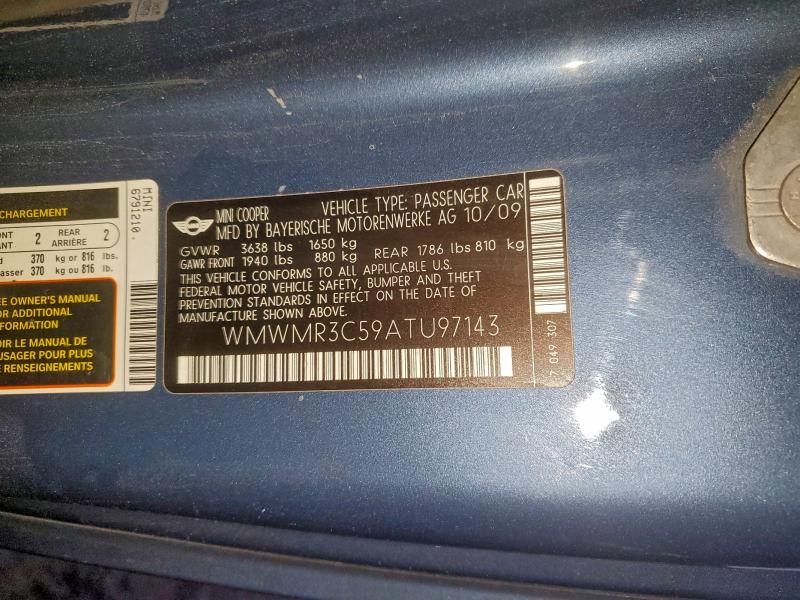 2010 MINI COOPER #3311461272