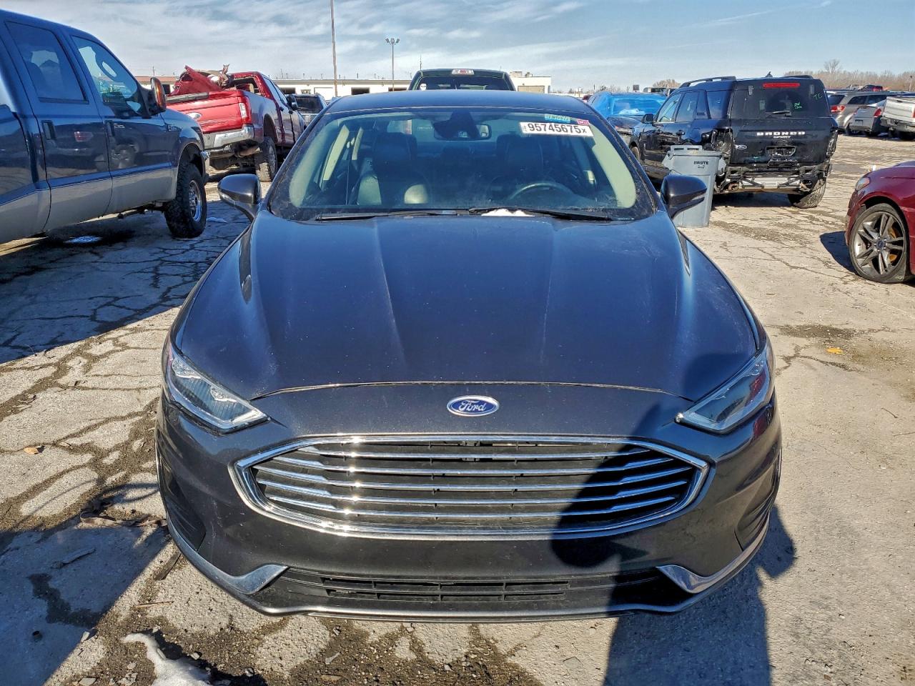 Lot #3316893066 2020 FORD FUSION SEL