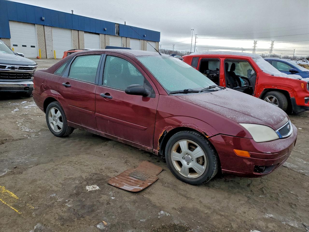 Lot #3317735085 2007 FORD FOCUS ZX4