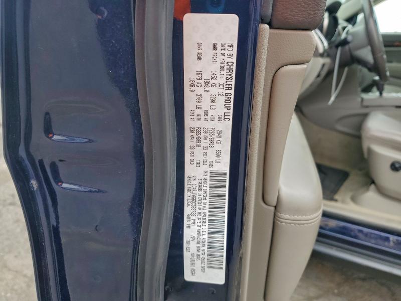 2013 JEEP GRAND CHER #3311622262