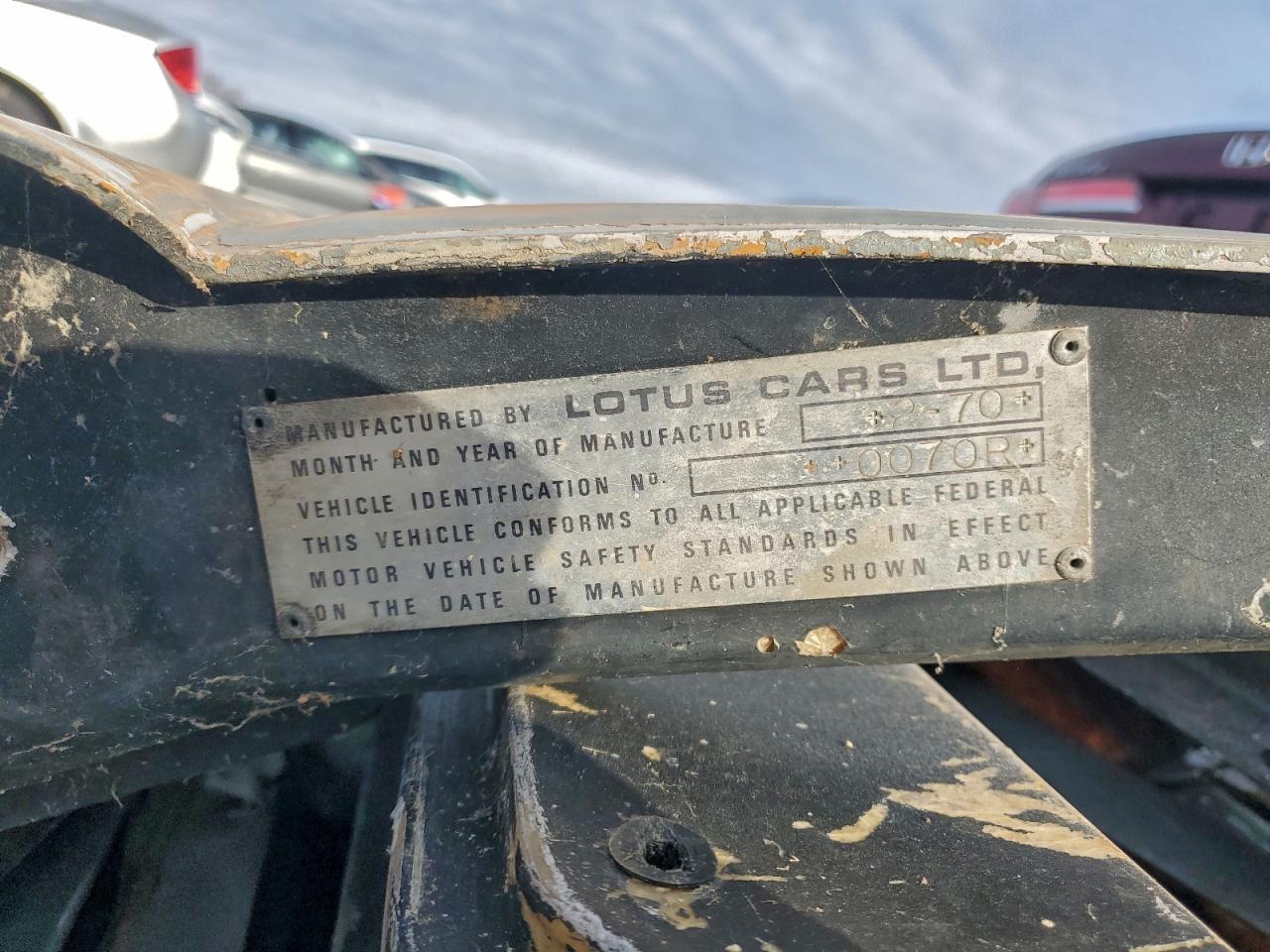 Lot #3311466243 1971 LOTUS EUROPA