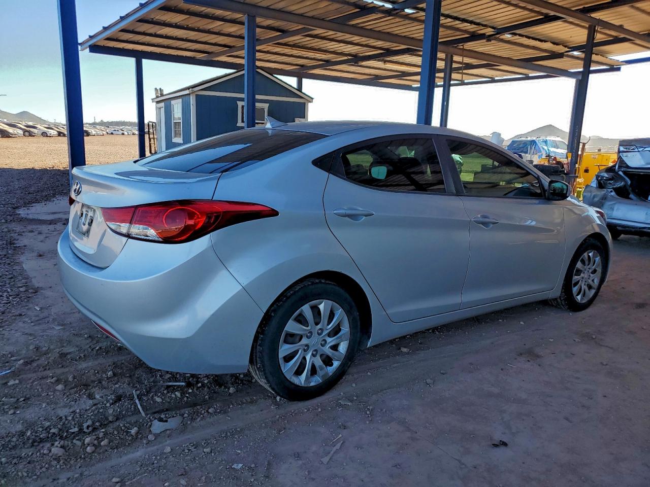 Lot #3311750753 2012 HYUNDAI ELANTRA GL