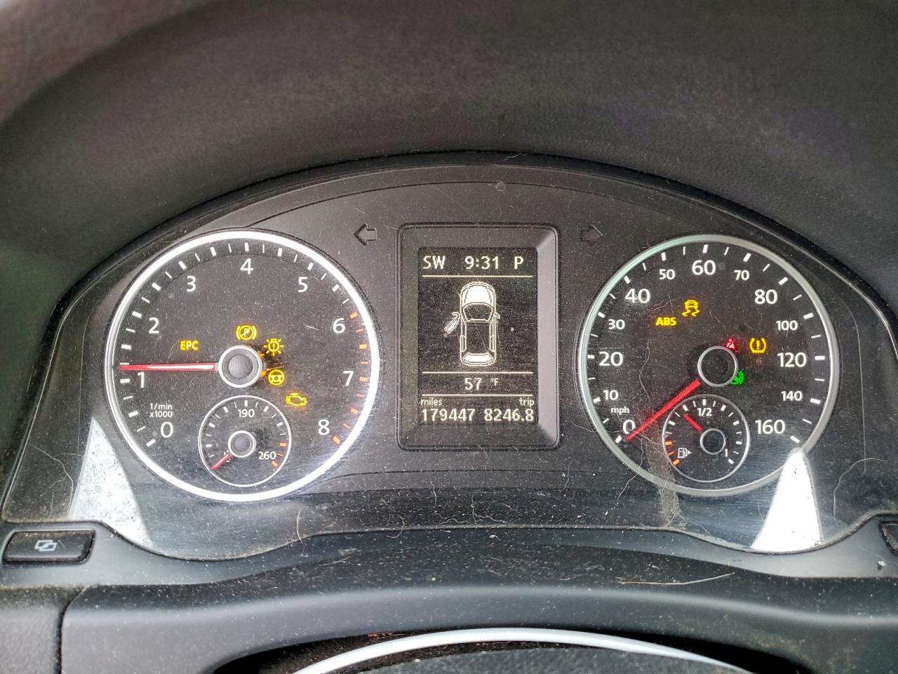 Lot #3312338769 2012 VOLKSWAGEN TIGUAN S