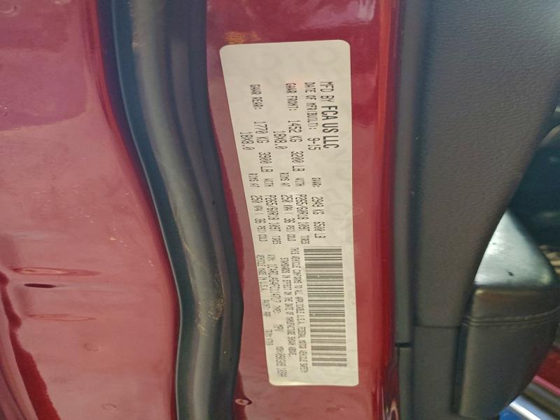 2015 DODGE DURANGO SX #3317994906