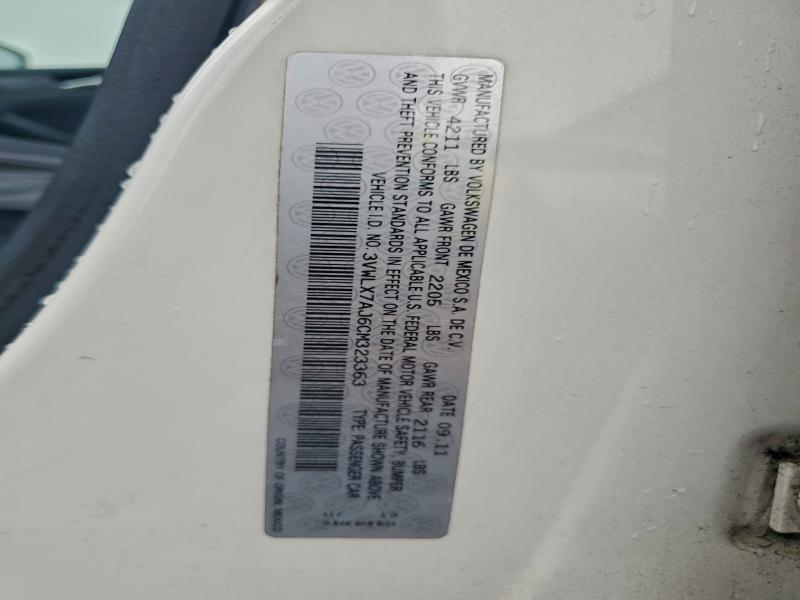 2012 VOLKSWAGEN JETTA SEL #3315978112