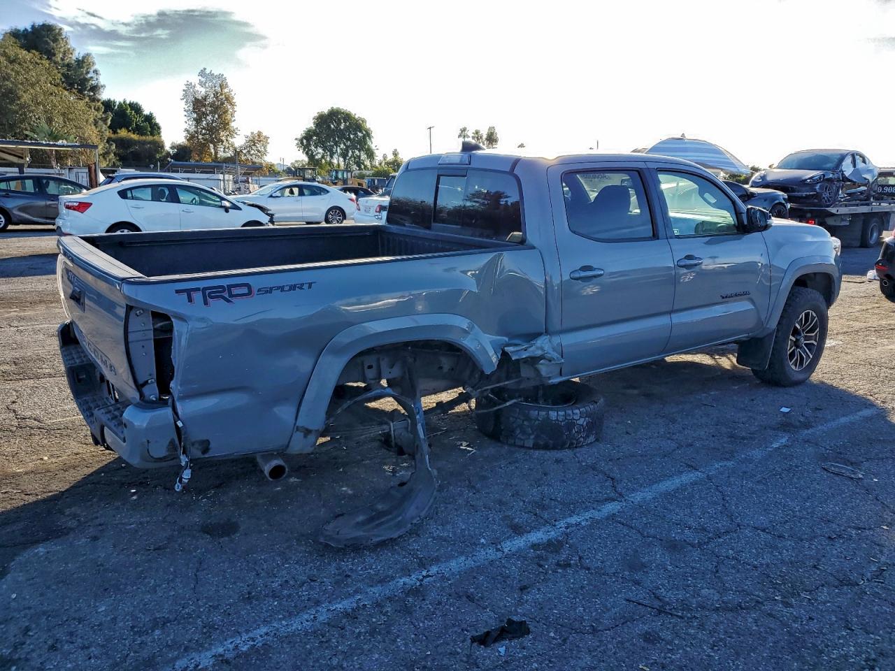 Lot #3316061262 2021 TOYOTA TACOMA DOU