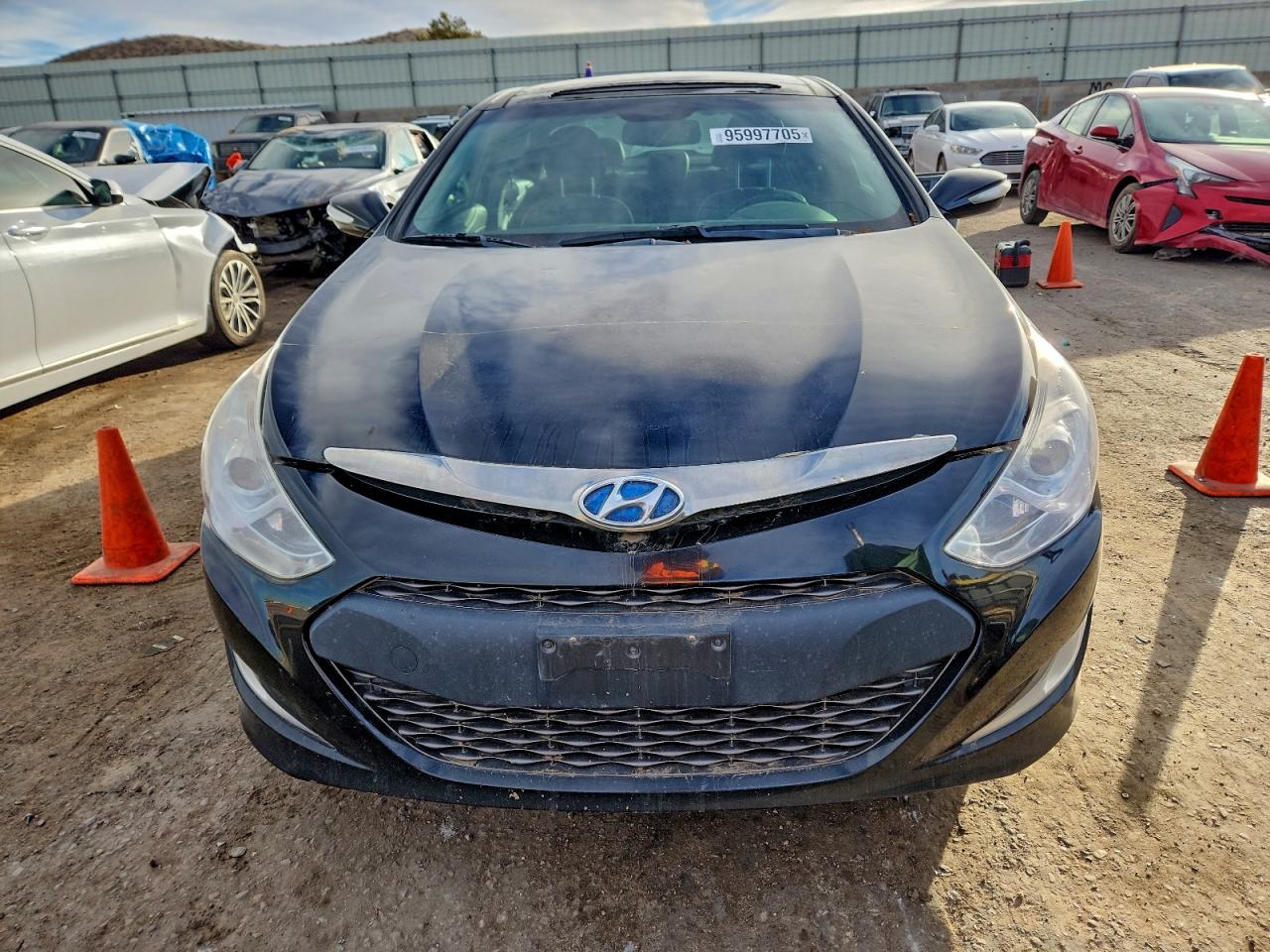 Lot #3309233621 2014 HYUNDAI SONATA HYB