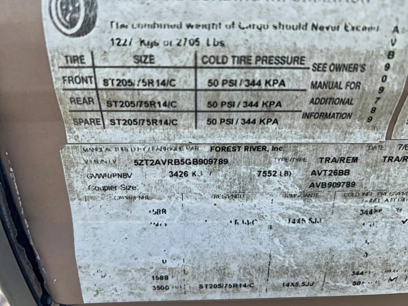 2016 FLAGSTAFF/FOREST RIVER CLASSIC SE #3303596931