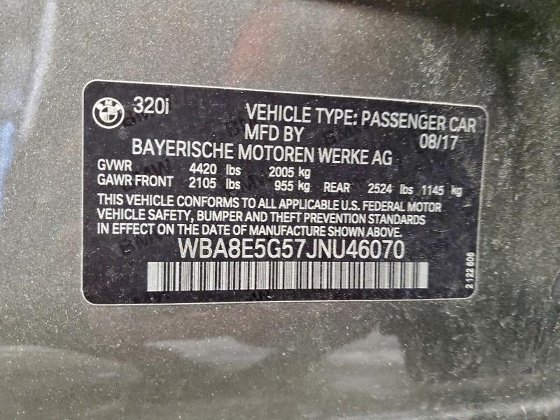 2018 BMW 320 XI #3304783956