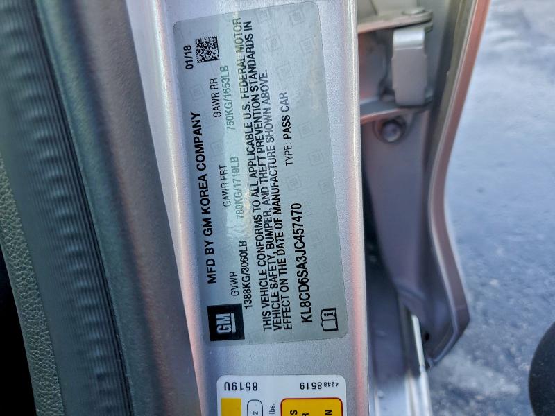 2018 CHEVROLET SPARK 1LT #3311524241