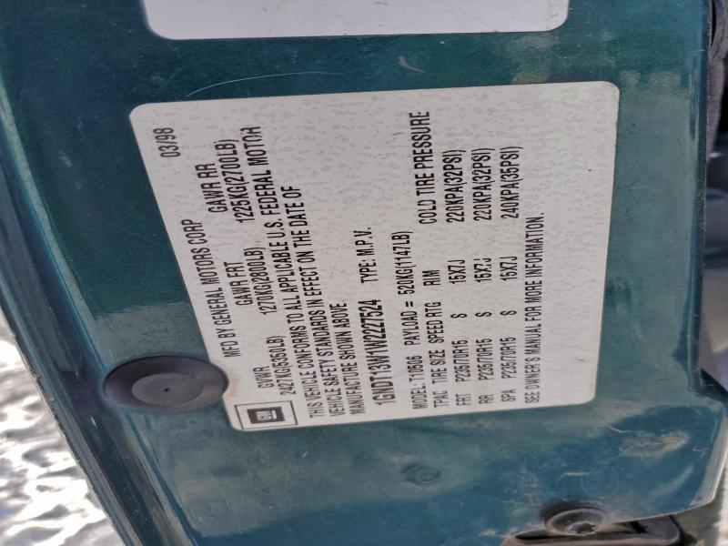 1998 CHEVROLET BLAZER #3304578436