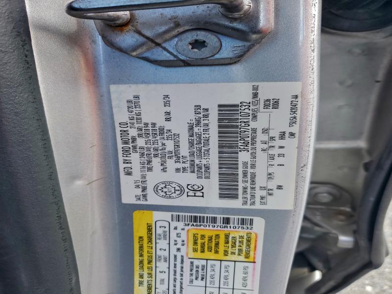 2016 FORD FUSION SE #3301933464