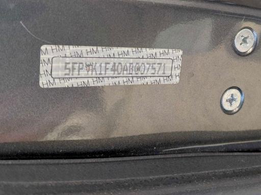 2010 HONDA RIDGELINE #3305303310