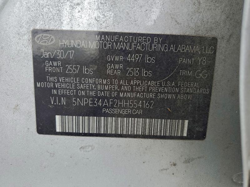 2017 HYUNDAI SONATA #3305397310