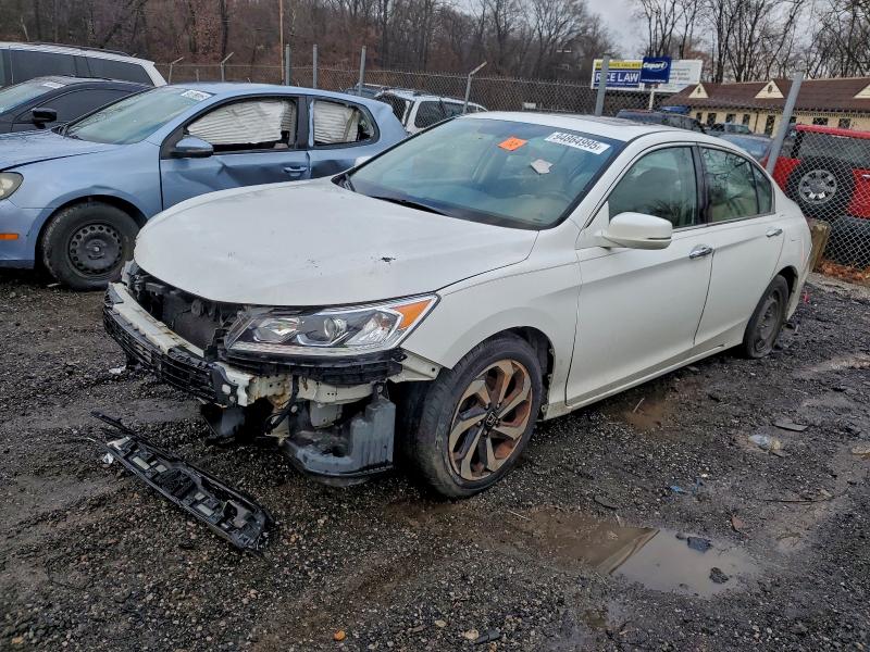 2016 HONDA ACCORD EXL #3306393533