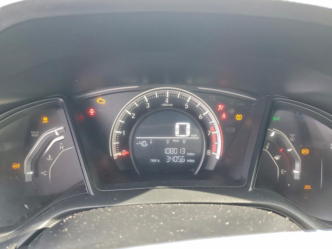 Lot #3315951140 2017 HONDA CIVIC