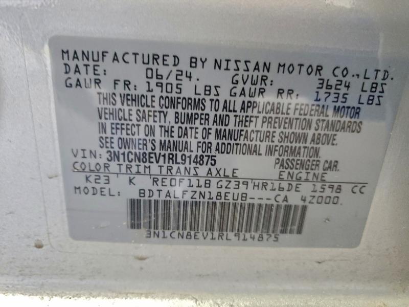 2024 NISSAN VERSA SV #3311534263