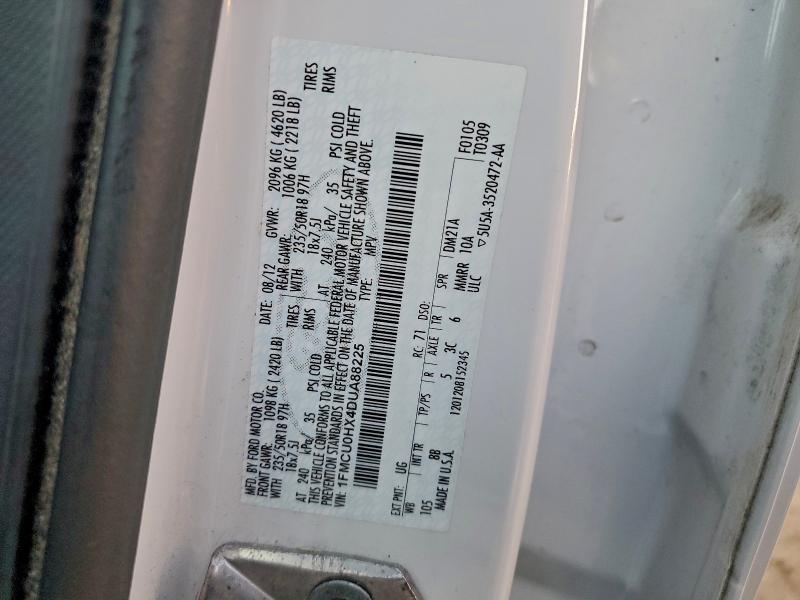 2013 FORD ESCAPE SEL #3310603328