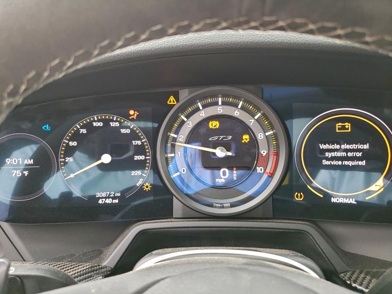 2022 PORSCHE 911 GT3 #3310359012