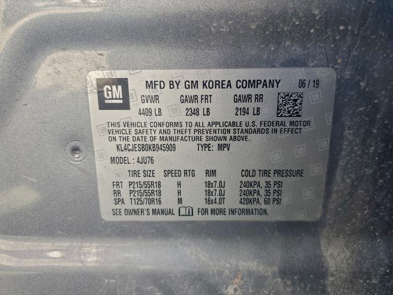 2019 BUICK ENCORE PRE #3315909119