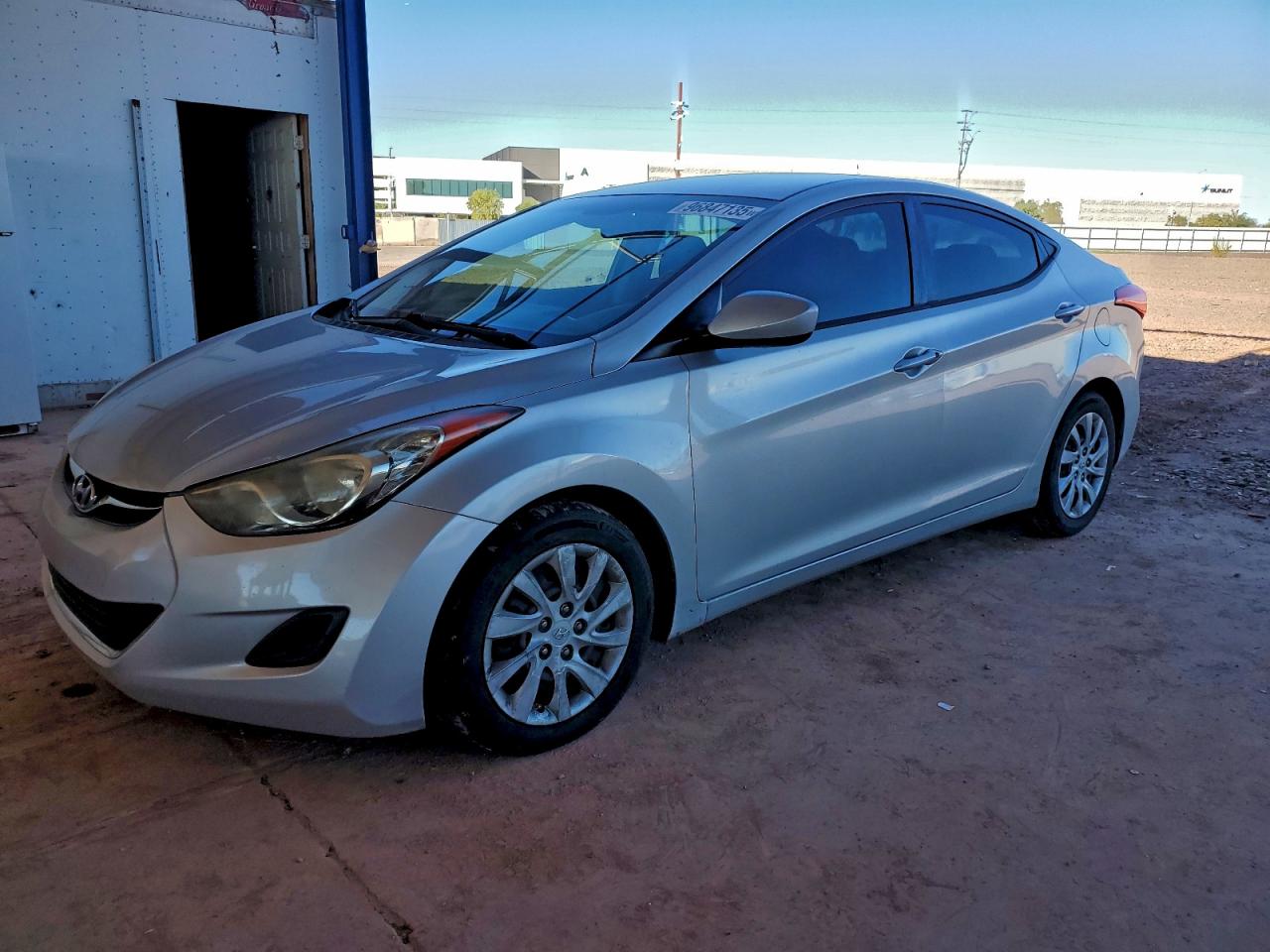Lot #3311750753 2012 HYUNDAI ELANTRA GL