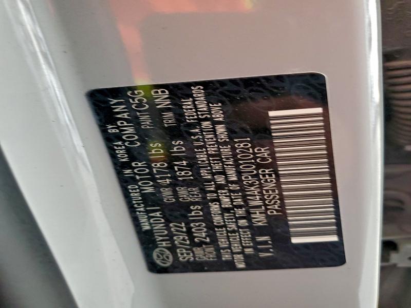 2023 HYUNDAI ELANTRA N #3316803403