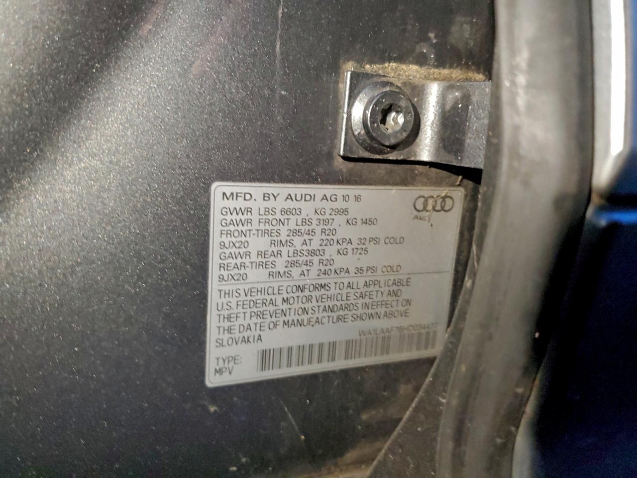 AUDI Q7 PREMIUM PLUS