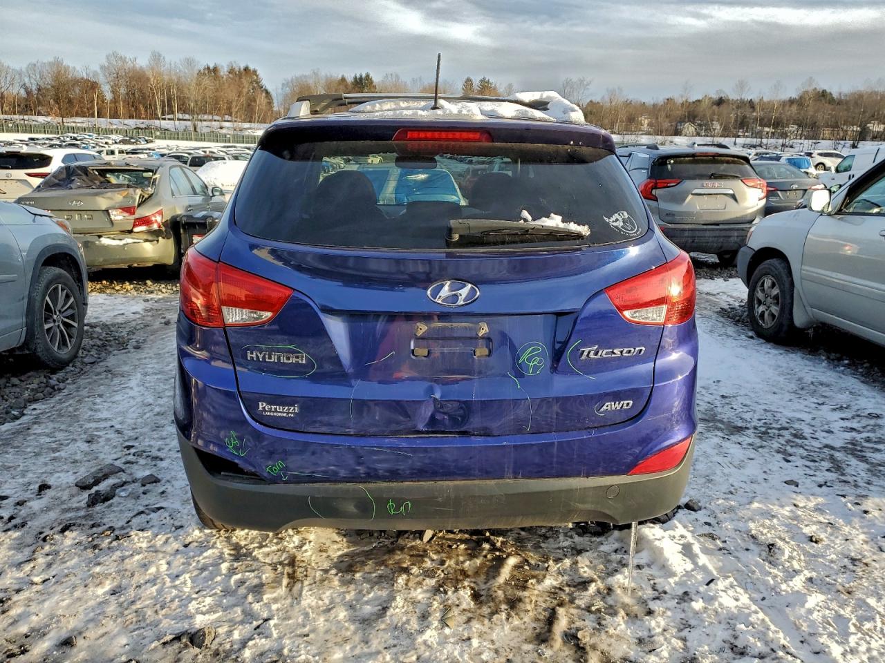 Lot #3308459330 2013 HYUNDAI TUCSON GLS