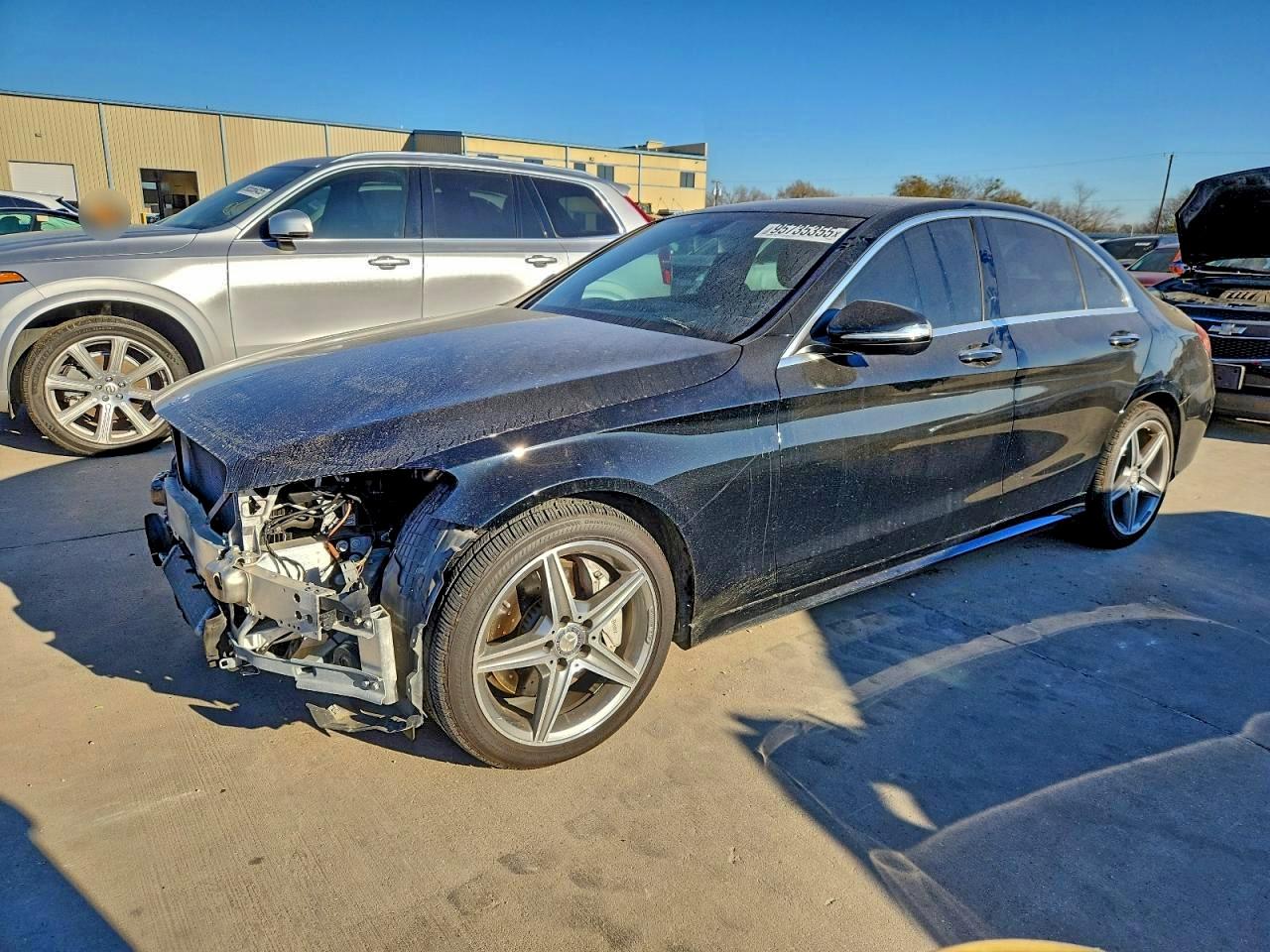 Lot #3318142382 2015 MERCEDES-BENZ C 300