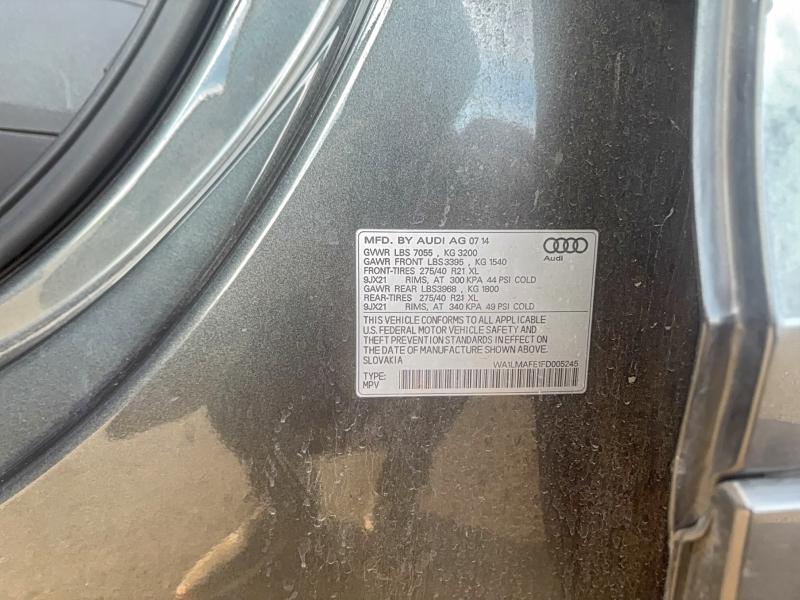 2015 AUDI Q7 TDI PRE #3303811440