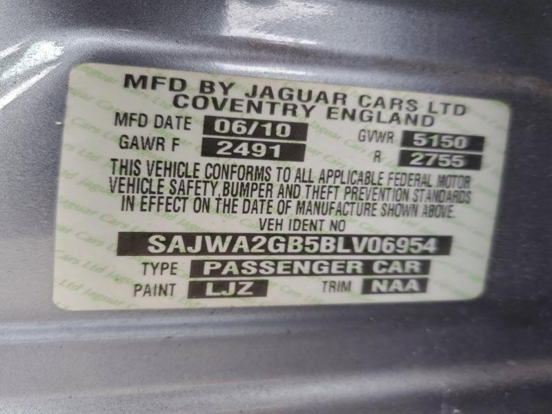 2011 JAGUAR XJL #3309600584