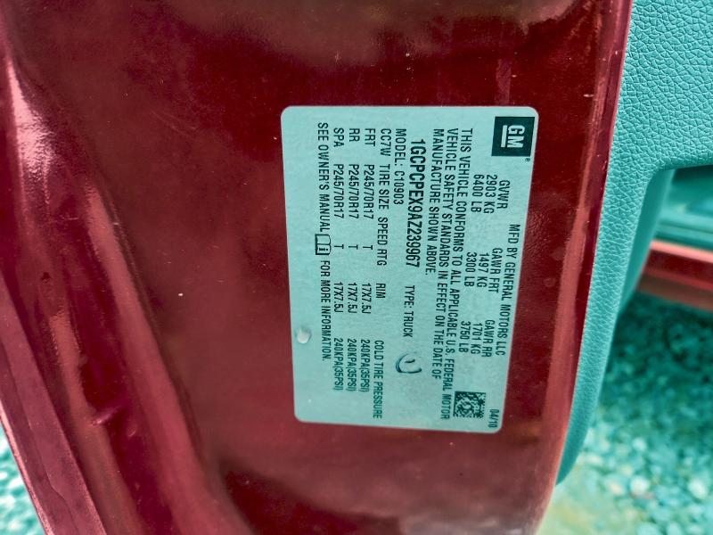 2010 CHEVROLET SILVERADO #3302878890